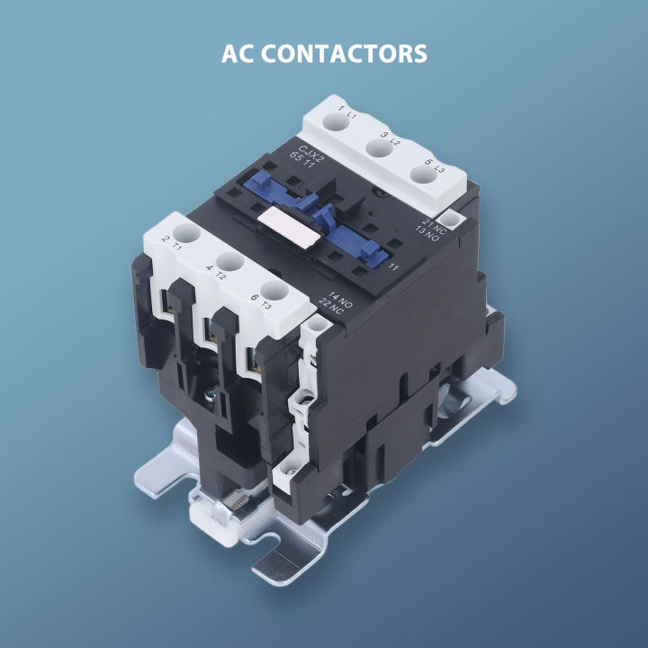 คอนแทคเตอร์ไฟฟ้า-ac-มีความละเอียดอ่อน1-no-1-nc-สารหน่วงไฟที่มีประสิทธิภาพสูงแบริ่งที่แข็งแกร่งคอนแทคเตอร์แม่เหล็ก-ac-สำหรับการเชื่อมต่อระยะไกล