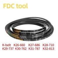 K type Vee-belt Machinery Drive Band drive Belt For Bench drill K26-660 K27-686 K28-710 K29-737 K30-762 K31-787 K32-813mm