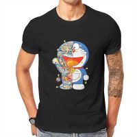 Doraemon Cat Cartoon Manga Series Original Tshirts Schematic Print MenS T Shirt New Trend Clothing Size S-6Xl