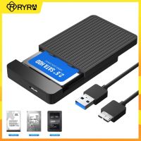 ●♛ RYRA Portable 2.5 SATA To USB 3.0 Adapter Hard Drive External Storage HDD Case For SSD Disk HDD Box With USB3.0 Type C Cable