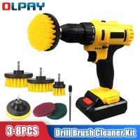 【CW】 Cleaner Electric Scrubber Car Polisher Cleaning Brushes Glass Tires Tools