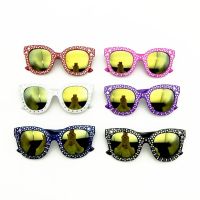 24 pairs Star Decorated Party Sunglasses with Mirror Lens Costume Birthday Party Favor Gift for Kids Fancy Sunglasses for Dance