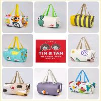 TiN&amp;TANที่นอนอนุบาล มีสายสะพาย*รุ่นเด็กถือไปรร.เองได้* (แบบเมจิเทป) ขนาด85×120cm.