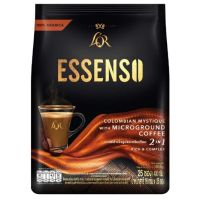 LOR Essenso 2in1 Colombian Instant Coffee Microground ลอร์ เอสเซนโซ่ 2อิน1 โคลอมเบียน กาแฟปรุงสำเร็จชนิดผงผสมกาแฟคั่วบดละเอียด ขนาด16กรัม 25ซอง