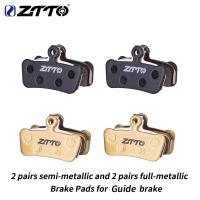 ZTTO MTB จักรยาน4ลูกสูบแผ่นดิสก์เบรคเบรครองเท้าสำหรับไกด์ G2 RSC เบรคไฮดรอลิคผ้าเบรคโลหะ XO Trail E9 E7 4คู่ชิ้นส่วนจักรยานอื่นๆ