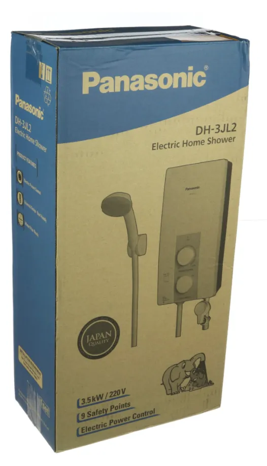 เครื่องทำน้ำอุ่น Panasonic (3500วัตต์) รุ่น DH-3JL2 รับประกัน 5 ปี  เก็บเงินปลายทาง | Lazada.co.th