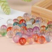50Pcs 12Mm viên bi thủy tinh Bóng Charms Rõ Ràng Máy pinball Trang Trí Nội