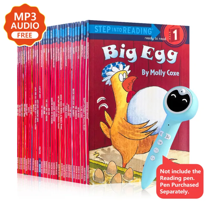 30 Books/set Step Into Reading Level 1 Readers Ready To Read Children's