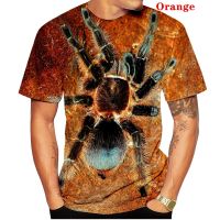 2022 New fashion men women 3d print t shirt funny spider t shirt unisex casual t shirt short sleeve tops