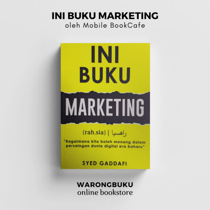 Mobile Book Cafe - Ini Buku Marketing by Syed Gaddafi (2022) | buku ...