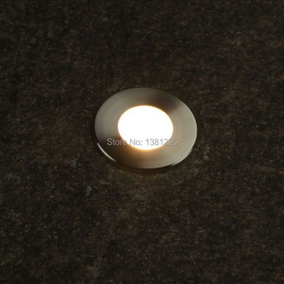ร้อน1ชิ้น IP67 LED ไฟใต้ดิน3วัตต์12โวลต์24โวลต์กันน้ำกลางแจ้งสวนภูมิทัศน์ Inground ดาดฟ้าปูผิวทางลานฝังโคมไฟสปอตไล