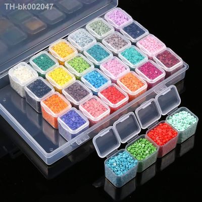 ▨ 5D Diy Diamond Painting Tools Diamond Jewelry Box Rhinestone Embroidery Crystal Bead Storage Box Accessories Container