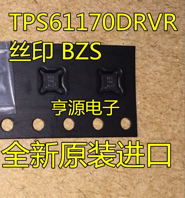 tps61170-tps61170drvr-son6จุด-bzs-ผ้าไหมหน้าจอของแท้ใหม่