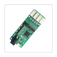 1 Piece USB to 4 Way TTL Module UART USB to 4 Way TTL FT4232 Chip DC 5V Converter Board for Equipment