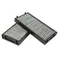 2PCS Car Cabin Air Filters for X5 E70 2007-2015 X6 E71 E72 2008- 2010 64316945586 64316945585 CU2941-2