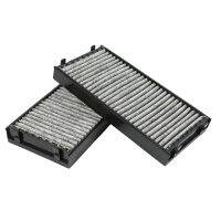 2PCS Car Cabin Air Filters for BMW X5 E70 2007-2015 X6 E71 E72 2008- 2010 64316945586 64316945585 CU2941-2