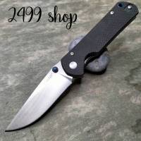 มีดพับแลนด์ LAND Folding Knife 910 Plus Black สีดำ [ของแท้] มีรับประกันสินค้า ด้ามจับวัสดุ G10 แท้ ทำกันลื่นที่สันใบ วัสดุใบ Sandvik 12C27 นำไปชุบแข็งได้และไม่เป็นสนิม ใบเงา 3.5 นิ้ว มีตลับลูกปืนประคองใบมีด คลิปเหน็บย้ายฝั่งซ้าย-ขวา ได้ ระบบล็อค Liner-Loc