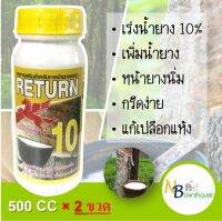 (2ขวด X 500 cc)สารเร่งน้ำยาง 10% สารบำรุงหน้ายาง ตราม้าบิน ยาเร่งน้ำยาง เพิ่มน้ำยางพารา ราคาถูก ประหยัดค่าส่ง 0096