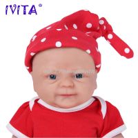 WG1512 IVITA ตุ๊กตานุ่มนิ่มตุ๊กตา Bebe รีบอร์นซิลิโคนขนาด14นิ้ว1.65กก. สำหรับเด็กผู้หญิงสมจริงแบบ DIY ของเล่นเปล่าสำหรับเด็ก Kalusz828ys23พร้อมส่ง