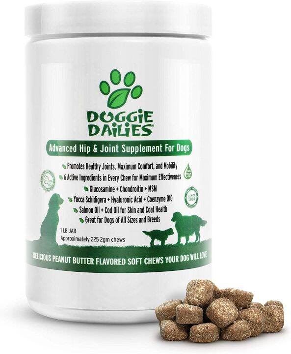 Doggie dailies 2025 glucosamine for dogs