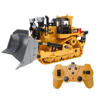 RC Trucks Mini Remote Control Bulldozer 1:24 Plastic Engineering Car Dump Truck Crane Excavator Model Electric Vehicle Toys Gift