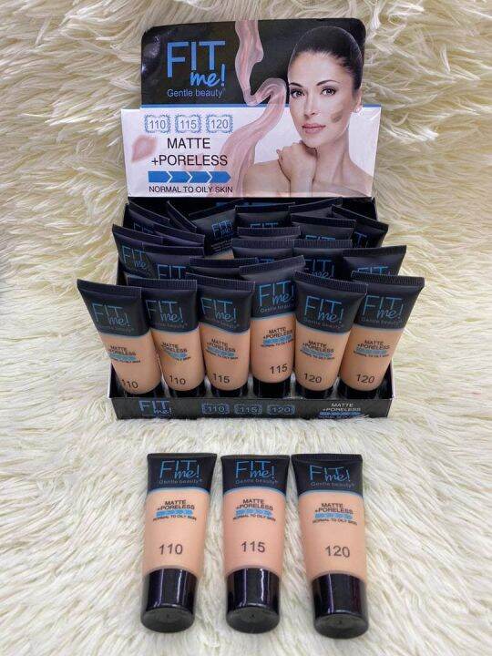 FIT ME GENTLE BEAUTY MATTE PORELESS NORMAL TO OIL SKIN FULL COVERAGE ...