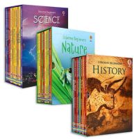 (ในสต็อก) 3 Usborne Beginners SCIENCE / HISTORY / NATURE หนังสือปกแข็ง 10 เล่มพร้อมกล่อง