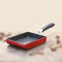 Japanese Alloy Tamagoyaki Pan Omelette Pan 13x18cm Nonstick Frying Egg Pan Pancake Cookware