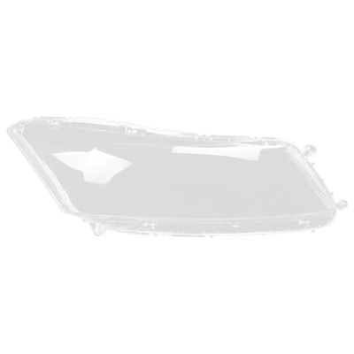 Car Headlight Shell Lamp Shade Transparent Lens Cover Headlight Cover for Honda Accord 2008-2013