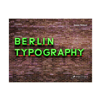 Berlin typography graphic design font design works collection English original book album