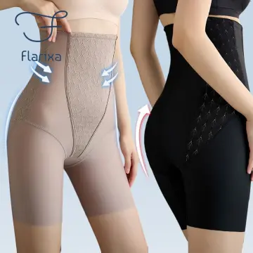 Flarixa High Waist Slimming Panties Women's Tummy Control Shorts Postpartum  Shaping Underwear Butt Lift Boxer Briefs Body Shaper