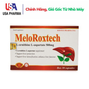 Viên uống bổ gan MELOROXTECH L-ornithine L-aspartat 500mg hạ men gan