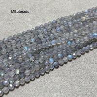 Natural 4mm A+ Labradorite Faceted Shinny Round Stone Loose Beads For Jewelry Making DIY Bracelets Necklace Strand Woman Gift Exterior Mirrors