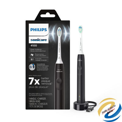 Philips Sonicare 4100 Power Toothbrush, Rechargeable Electric Toothbrush with Pressure Sensor