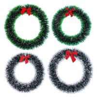 Christmas Wreath for Front Door Front Door Winter Wreath Decor Long-Lasting Color Decoration Supplies for Tables Fireplaces Doors Porches and Walls kindly