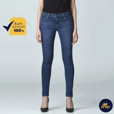 Mc Jeans กางเกงยีนส์ทรงขาเดฟ MBD121800-Blue