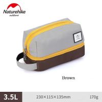 【♘COD Free Cas♘】 zhanglu1465 Naturehike ชุดรวมเครื่องสำอางแยกกระเป๋าเข้าห้องน้ำ3.5l อ็อกซ์ฟอร์ดกันน้ำแห้งถุงซักผ้าชุดอุปกร์แต่งหน้าการเดินทางตั้งแคมป์