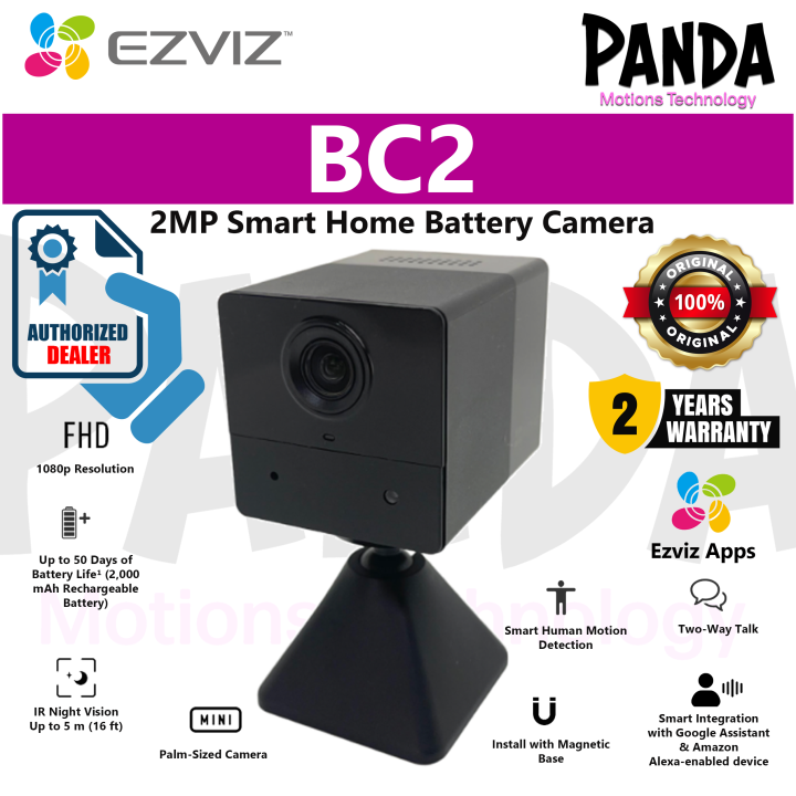 EZVIZ BC2 2MP Smart Home Battery Camera | Lazada