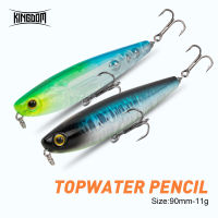 Kingdom Topwater Walking Dog Fishing Lures Floating Pencil 90mm 11g For Bass Carp Surface Wobblers Artificial Plastic Hard Baits