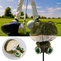 Plush Golf Club Head Covers, Golf Headcovers Leather Golf Wood Covers For 460Cc