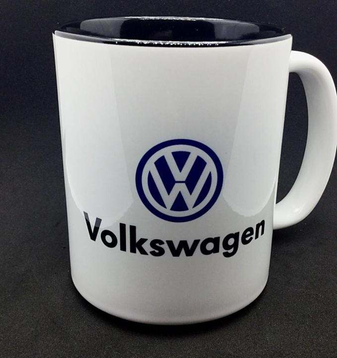 Volkswagen -inspired Art Souvenir Coffee Mug Cup - Model 123 