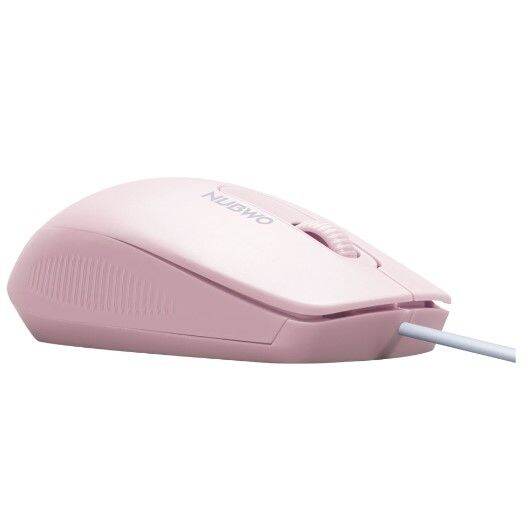 mouse-เมาส์-nubwo-optical-nm155-usb-pink