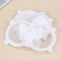 30 Pcs Disposable Shower Drain Hair Catcher Cover for Showers &amp; Bathtubs Mesh Stickers Mesh Filter Sink Strainer Sticker