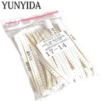 4000pcs 0402 ชุดตัวต้านทาน SMD ชุดสารพัน 10ohm-1M ohm 5% 80valuesX 50pcs=4000pcs ชุดตัวอย่าง