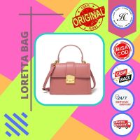 kfe901 Jims HONEY LORETTA BAG กระเป๋าสลิง ขนาดใหญ่ เหมาะกับของขวัญ ปาร์ตี้ ออฟฟิศ สําหรับผู้หญิง