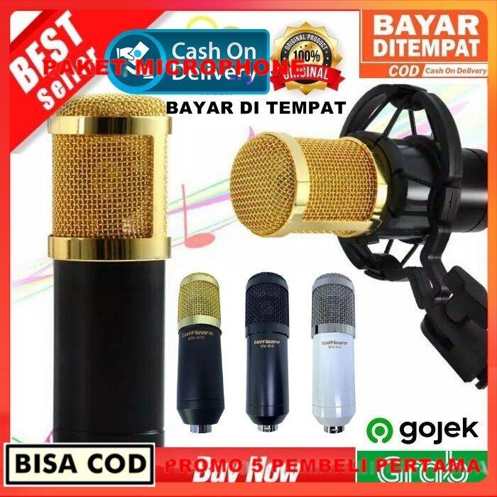 MIC MICROPHONE BM800 Microphone BM 800 Studio with Shock Proof Mount ...