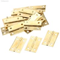 ✗☈◄ 20Pcs Antique Bronze/Gold Door Cabinet Hinges Furniture Accessories Wood Gift Boxes Decorative Hinge Furniture Fittings 34x22mm