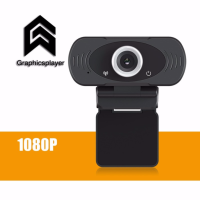 Plug and Play Webcam HD 1080 Camera with Built-in Microphone 1920 * 1080P 2.0 Pixels