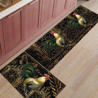 Rural Style Hen Butterfly Texture Kitchen Mat Anti-Slip Home Floor Mat Bathroom Indoor Doormat Carpet For Living Room