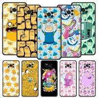 [HOT] Adventure Time เคสโทรศัพท์อนิเมะสำหรับ Xiaomi Poco X4 X3 NFC F3 M3 M4 Mi Note 10 12 11 Ultra 11T Pro 10T Lite 9T 11i 11X 5G ฝาครอบ